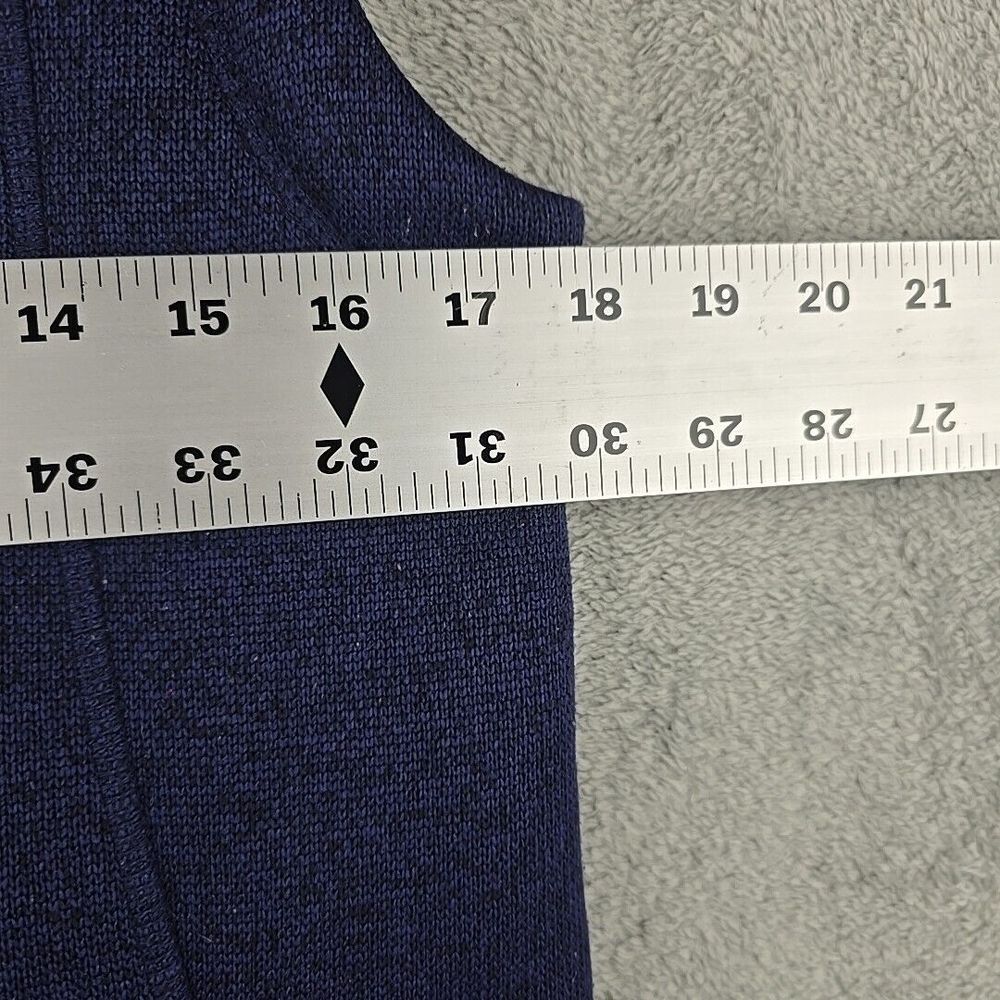 Ascend Vest Women Size Medium Blue Sweater Fleece Quilted‎ Full Zip Outdoors - Picture 9 of 9